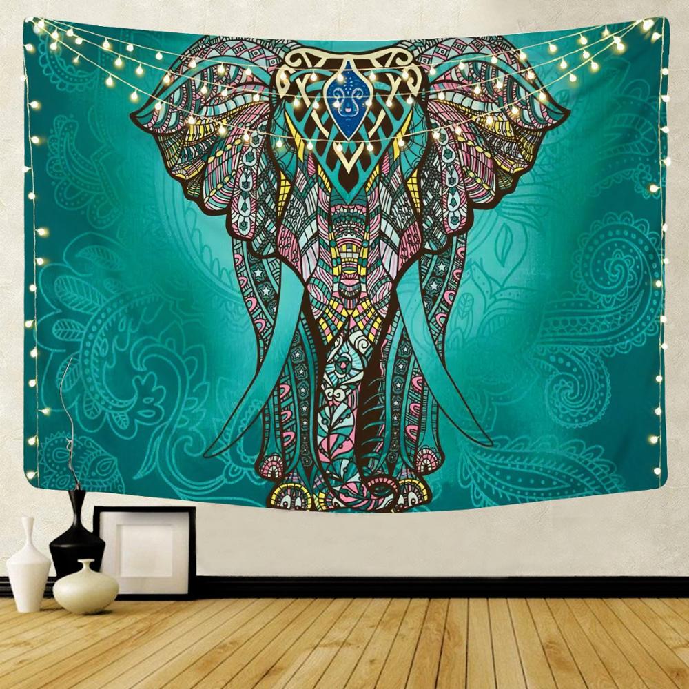 Wall Scroll Tapestry - Tapiz indio con diseño de Mandala,