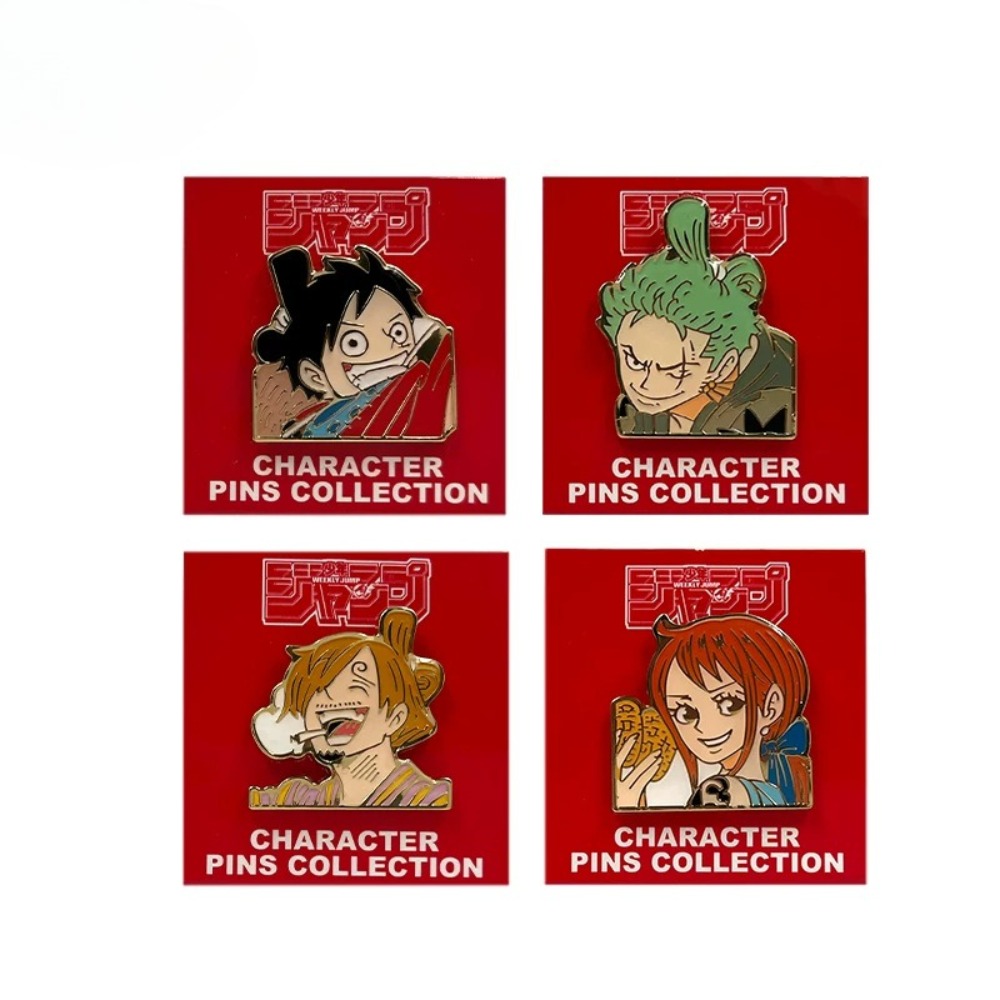 Luffy Anime Merchandise - Broches Oficiales de One Piece, Insignias
