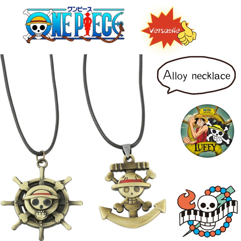 Anime Merchandise Logo - Collar con colgante de One Piece: