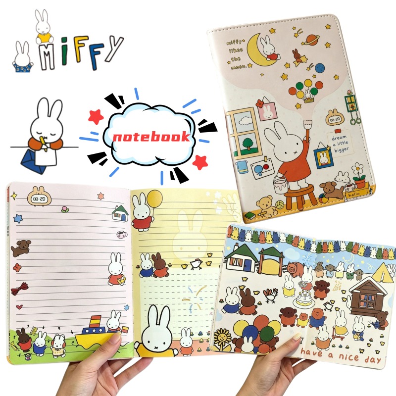 Art Book Illustration - Nuevo Cuaderno B6 Miffy con Páginas
