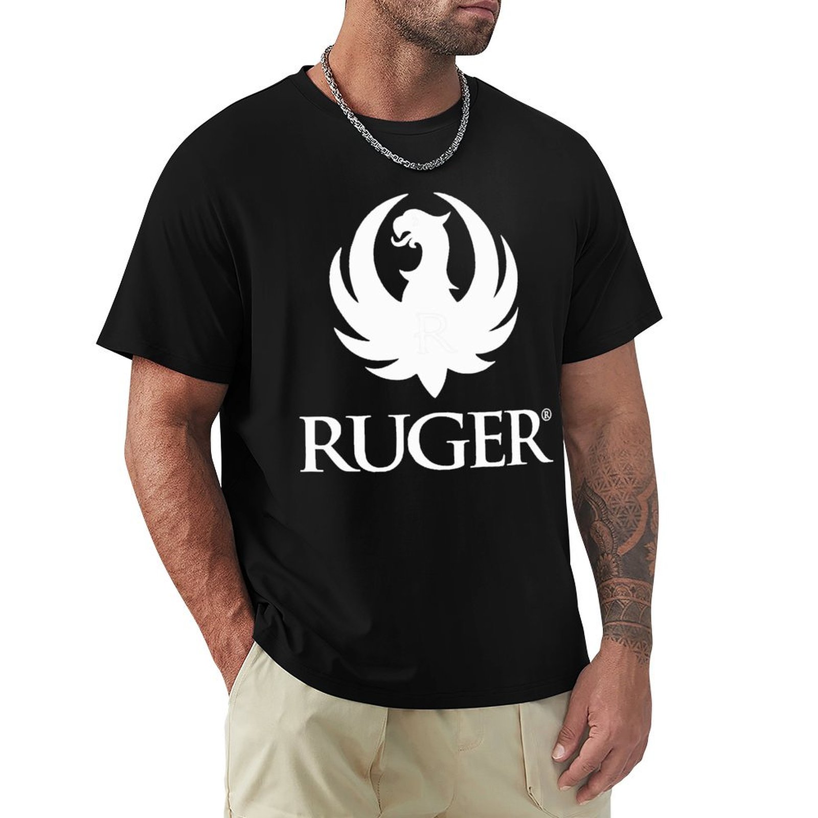 Anime Merchandise Logo - Camiseta con el logotipo de R.uger,