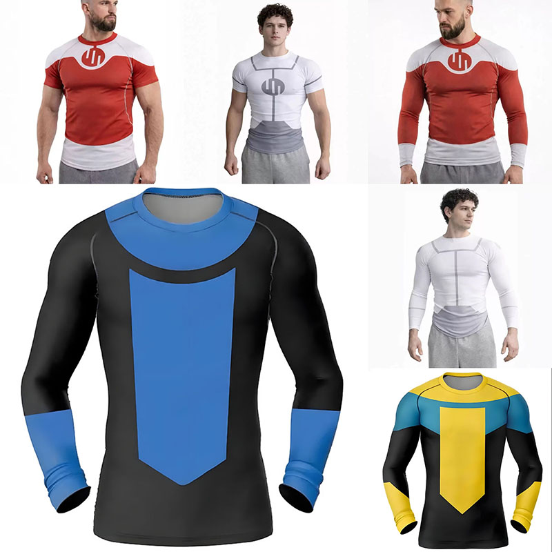 Anime Merchandise For Women - Nueva Camiseta Rash Guard Invencible para