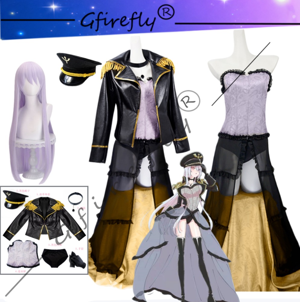 Cosplay Wig Colored - Disfraz de My Dress-Up Darling Black
