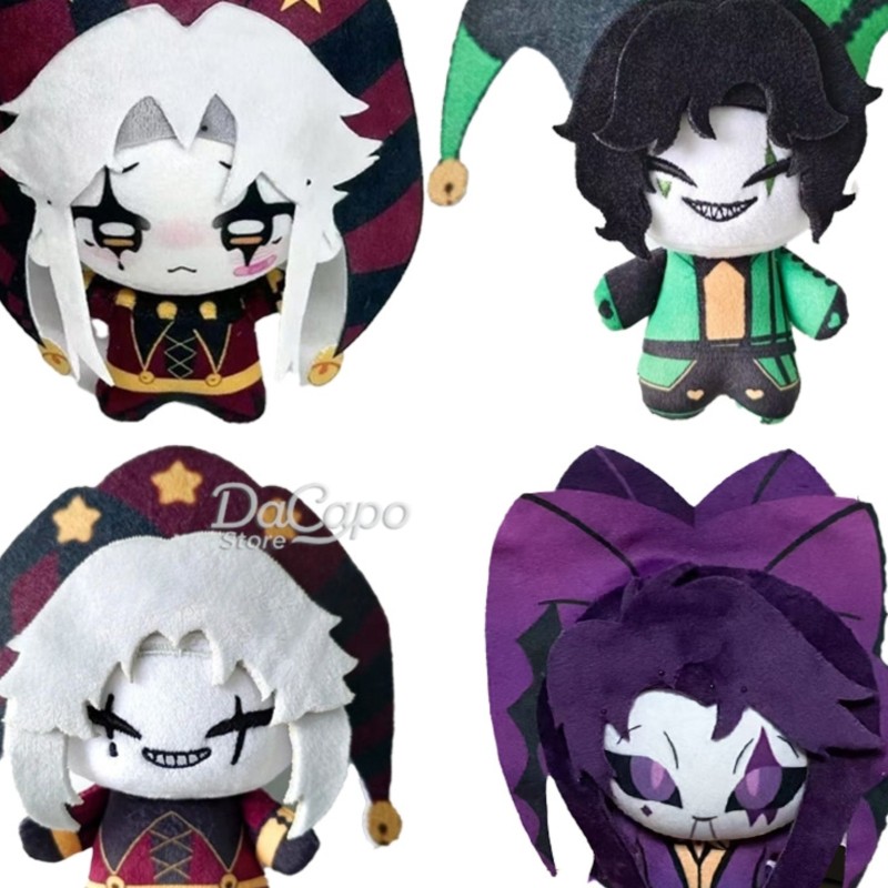 Anime Cosplay Merchandise - Llavero de Peluche de Payaso Harlequin