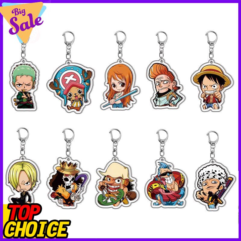 Luffy Anime Merchandise - Llavero de One Piece con Luffy