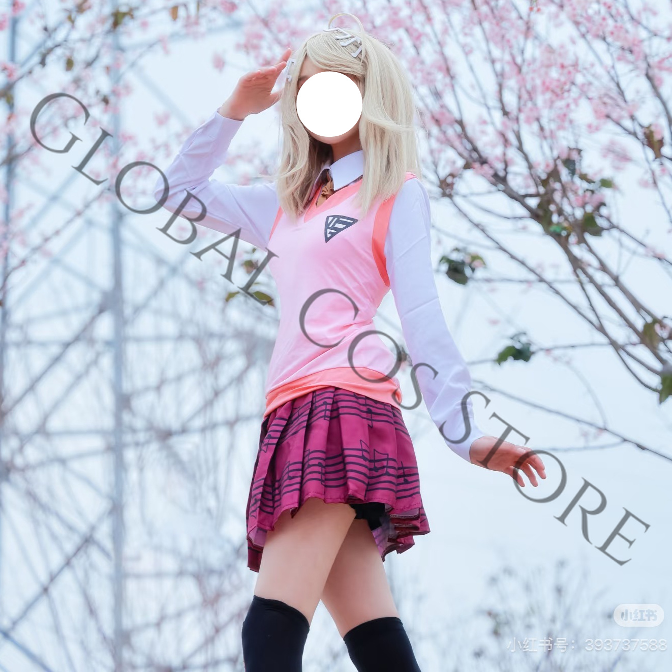 Conjunto de disfraz de cosplay - Cosplay Wig Colored reseña y precio