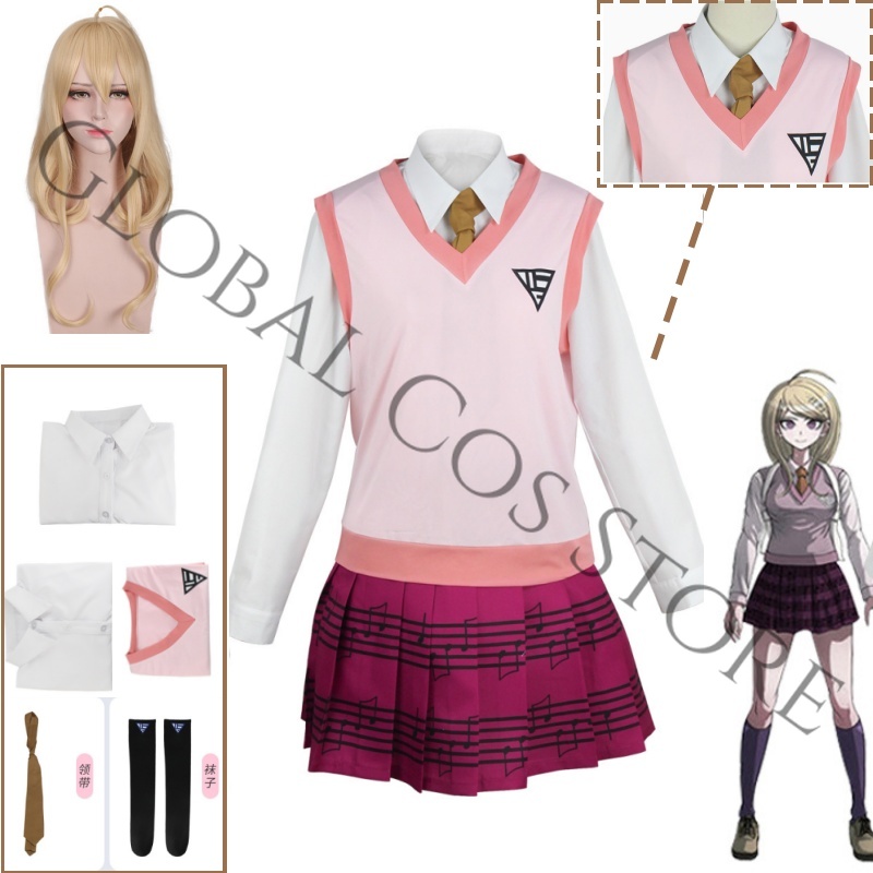 Conjunto de disfraz de cosplay - Cosplay Wig Colored reseña y precio