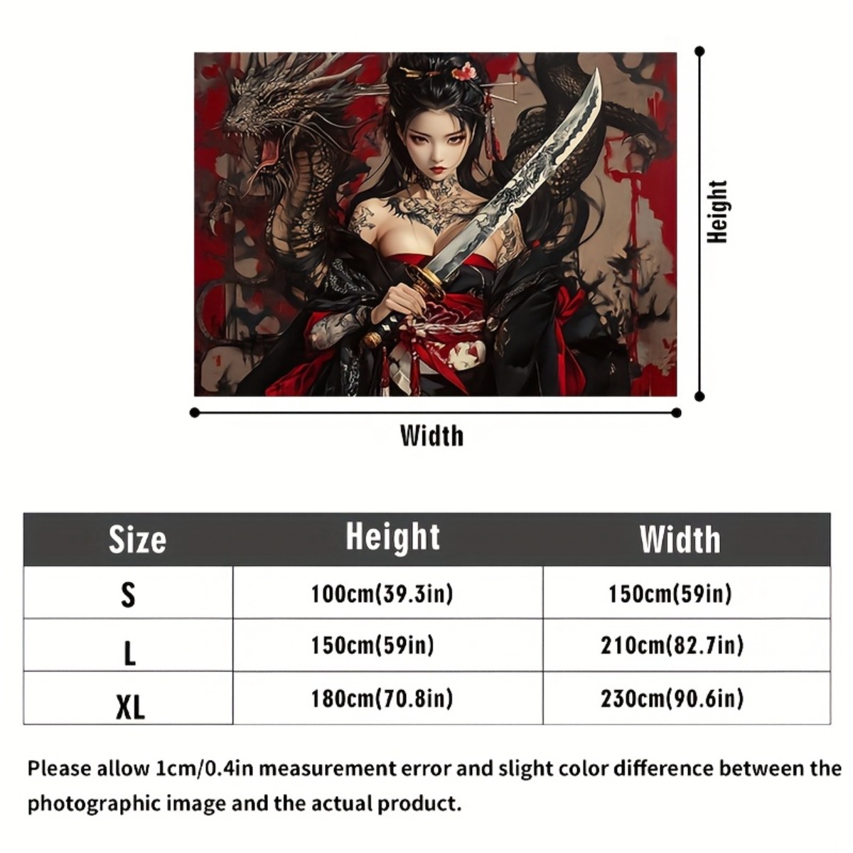 Tapiz de pared con diseño de m - Wall Scroll Tapestry reseña y precio
