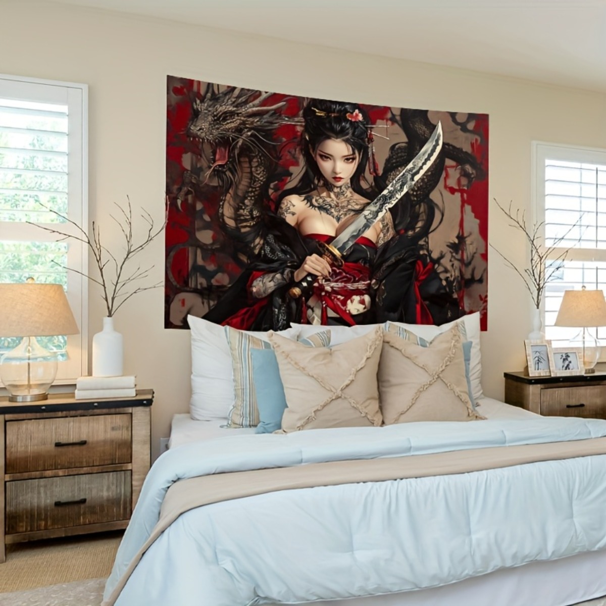 Tapiz de pared con diseño de m - Wall Scroll Tapestry reseña y precio