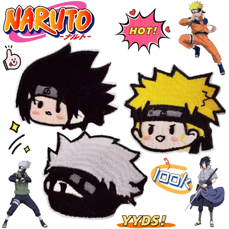 Parche de tela bordado creativ - Anime Merchandise Naruto reseña y precio