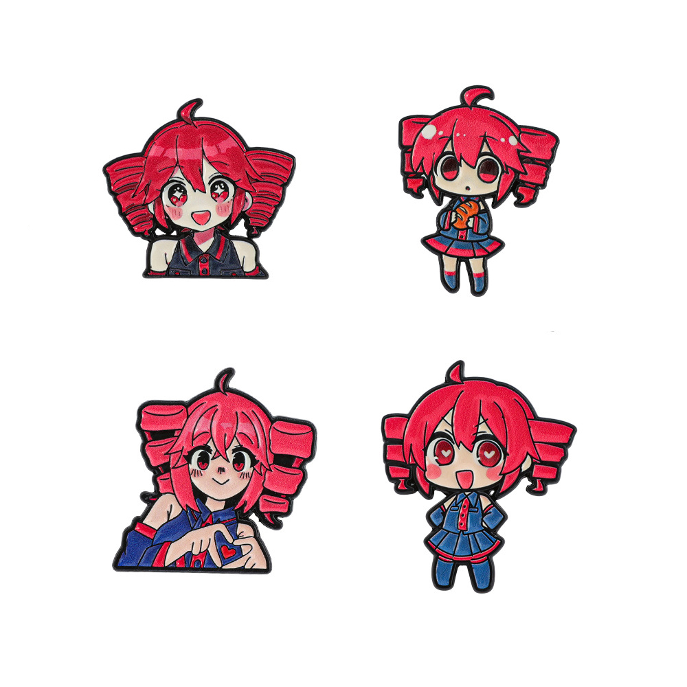 4 broches de esmalte de anime  - Enamel Pin Set reseña y precio