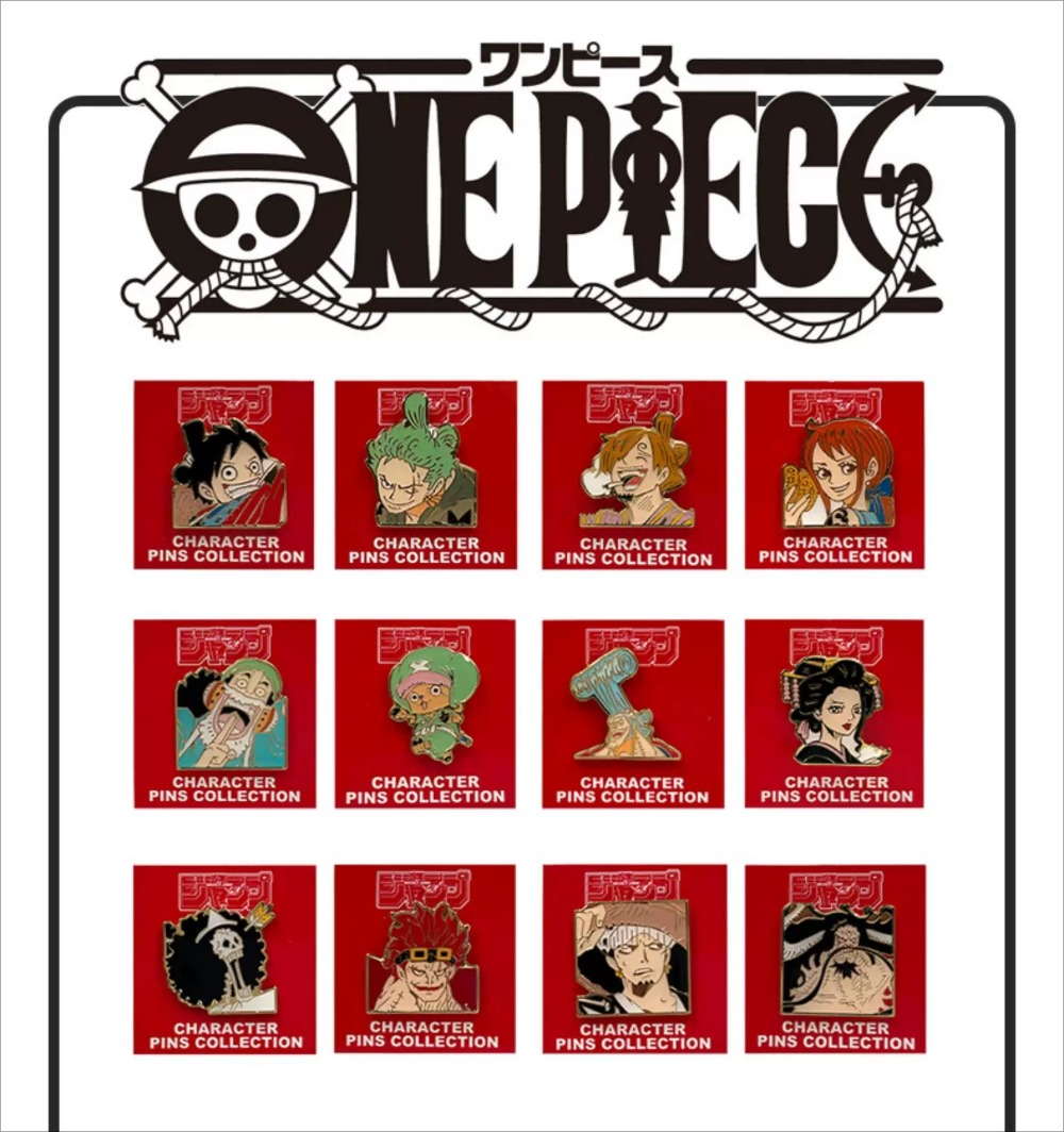 Broches Oficiales de One Piece - Luffy Anime Merchandise reseña y precio