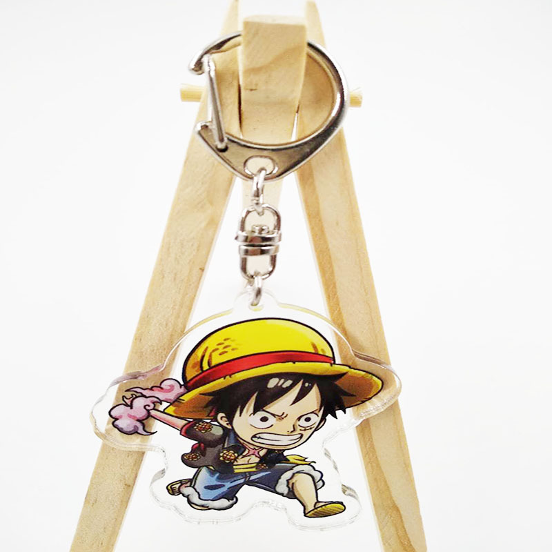 Llavero de acrílico de One Pie - Luffy Anime Merchandise reseña y precio