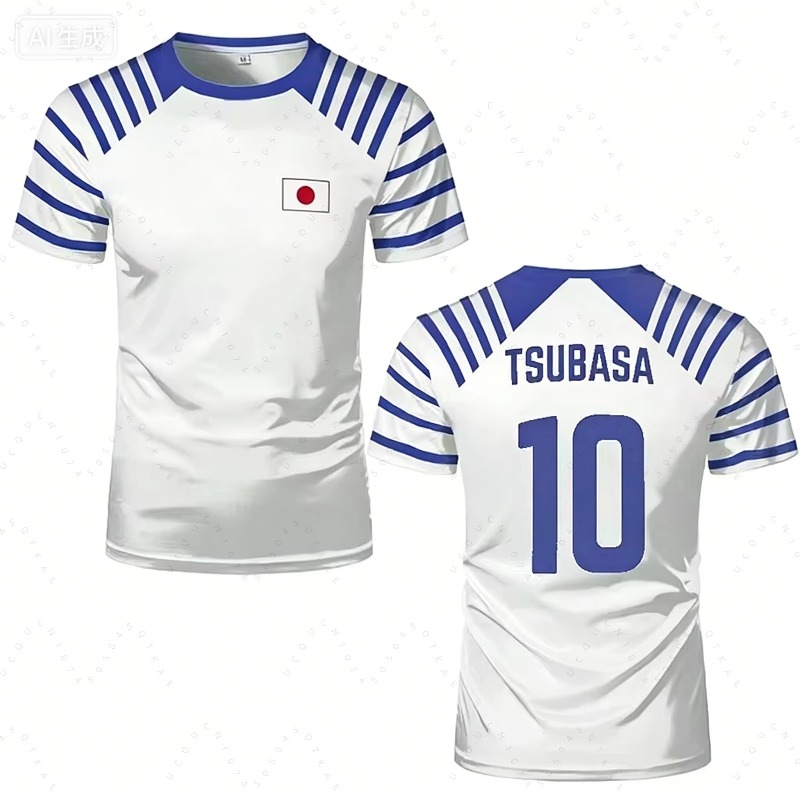 Camiseta de Anime Captain Tsub - Anime Merchandise For Women reseña y precio