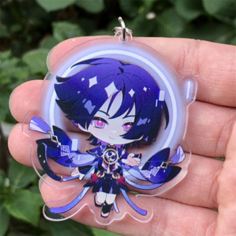 Llavero de Cosplay de Genshin  - Anime Cosplay Merchandise reseña y precio