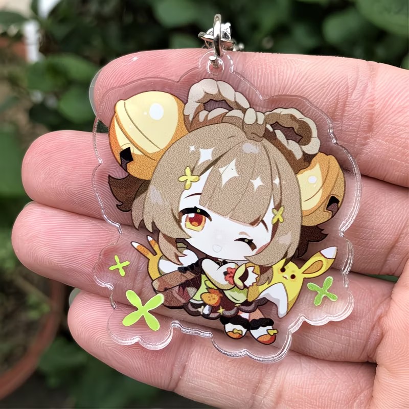 Llavero de Cosplay de Genshin  - Anime Cosplay Merchandise reseña y precio