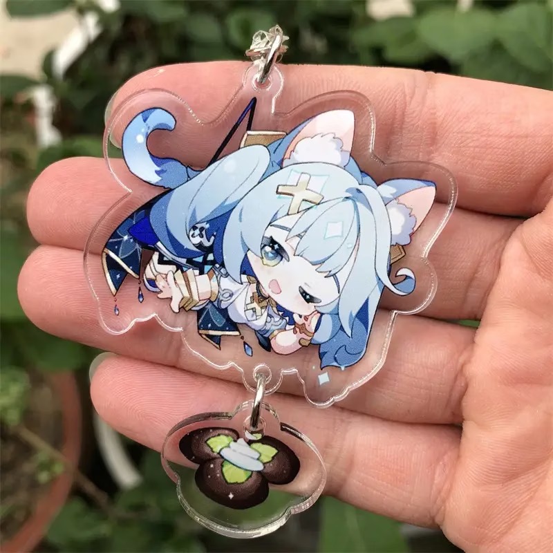 Llavero de Cosplay de Genshin  - Anime Cosplay Merchandise reseña y precio