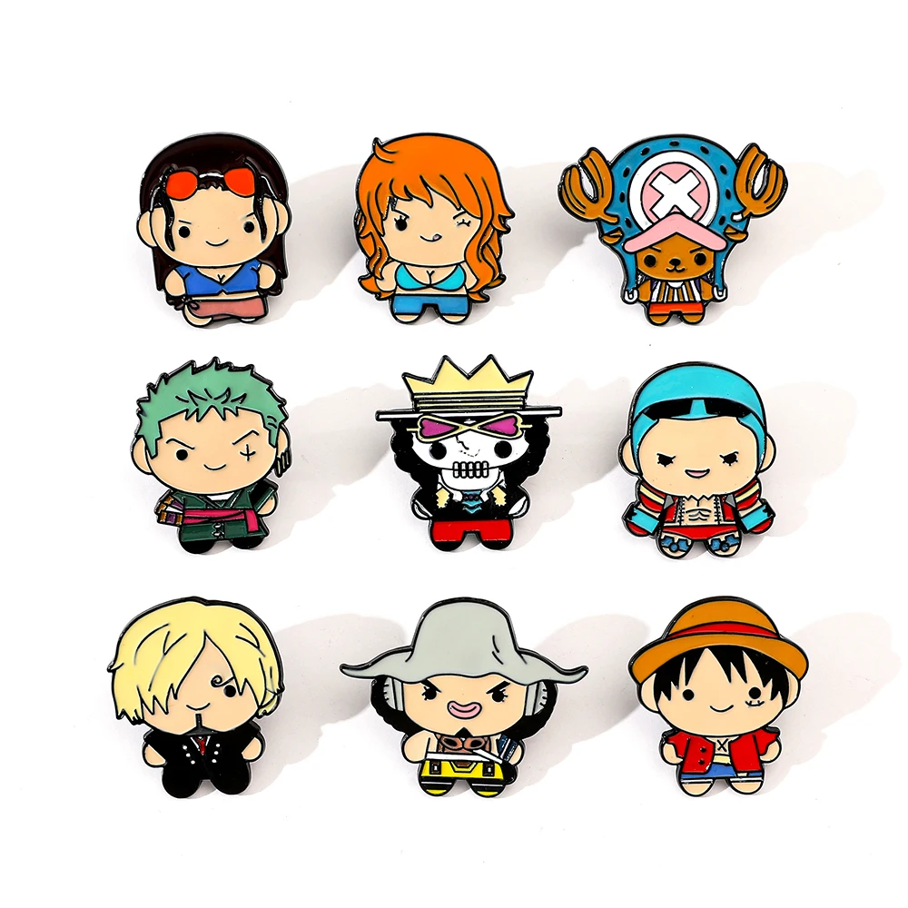 9 Broches Creativos de Dibujos - Enamel Pin Set reseña y precio
