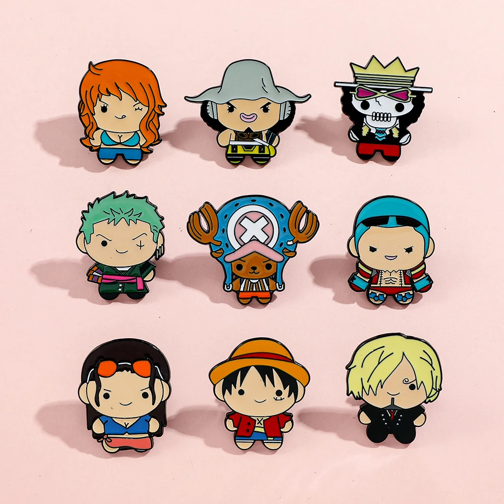 9 Broches Creativos de Dibujos - Enamel Pin Set reseña y precio