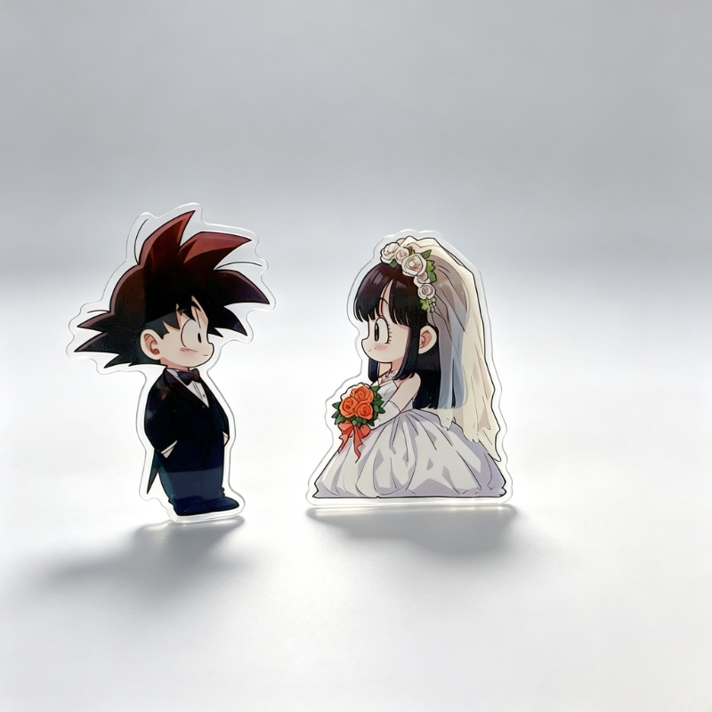 Imán de nevera acrílico con di - Anime Merchandise Wholesale reseña y precio