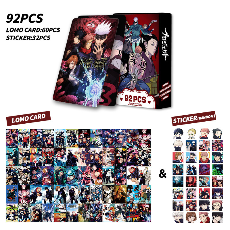 92 Tarjetas de Jujutsu Kaisen  - Anime Merchandise Box Set reseña y precio