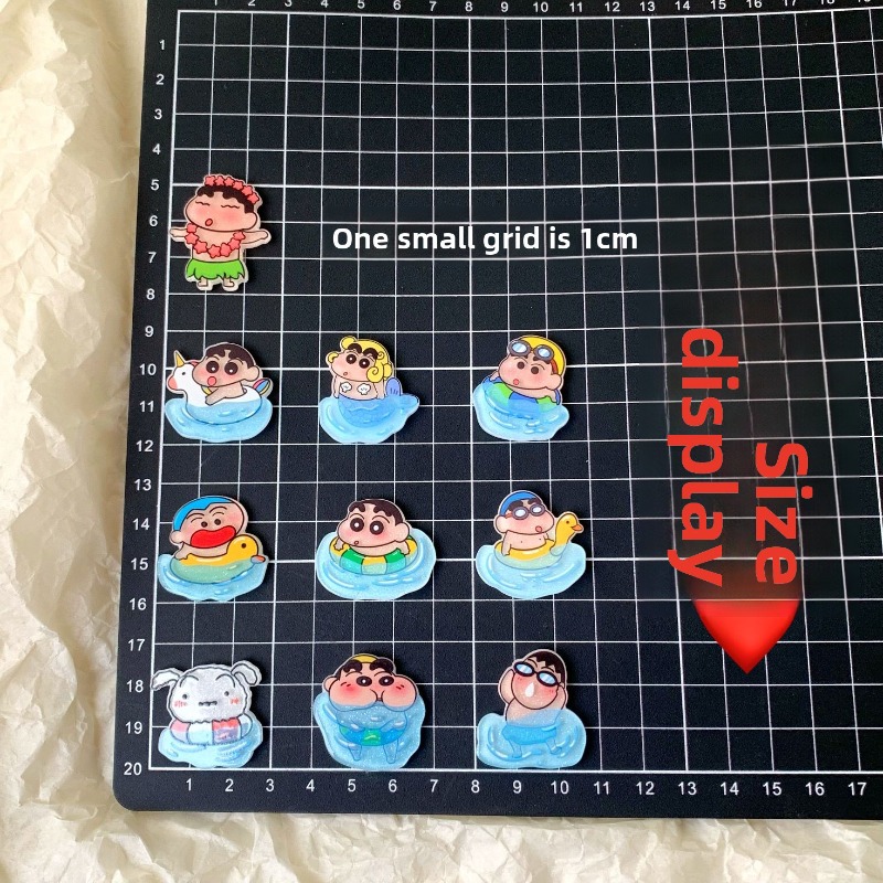 Parche Acrílico de Crayon Shin - Anime Merchandise Mugs reseña y precio
