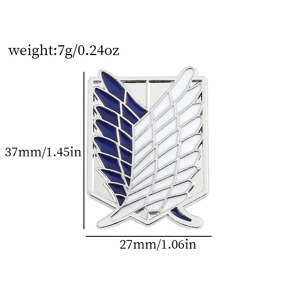 Broche de esmalte de anime Ata - Enamel Pin Set reseña y precio