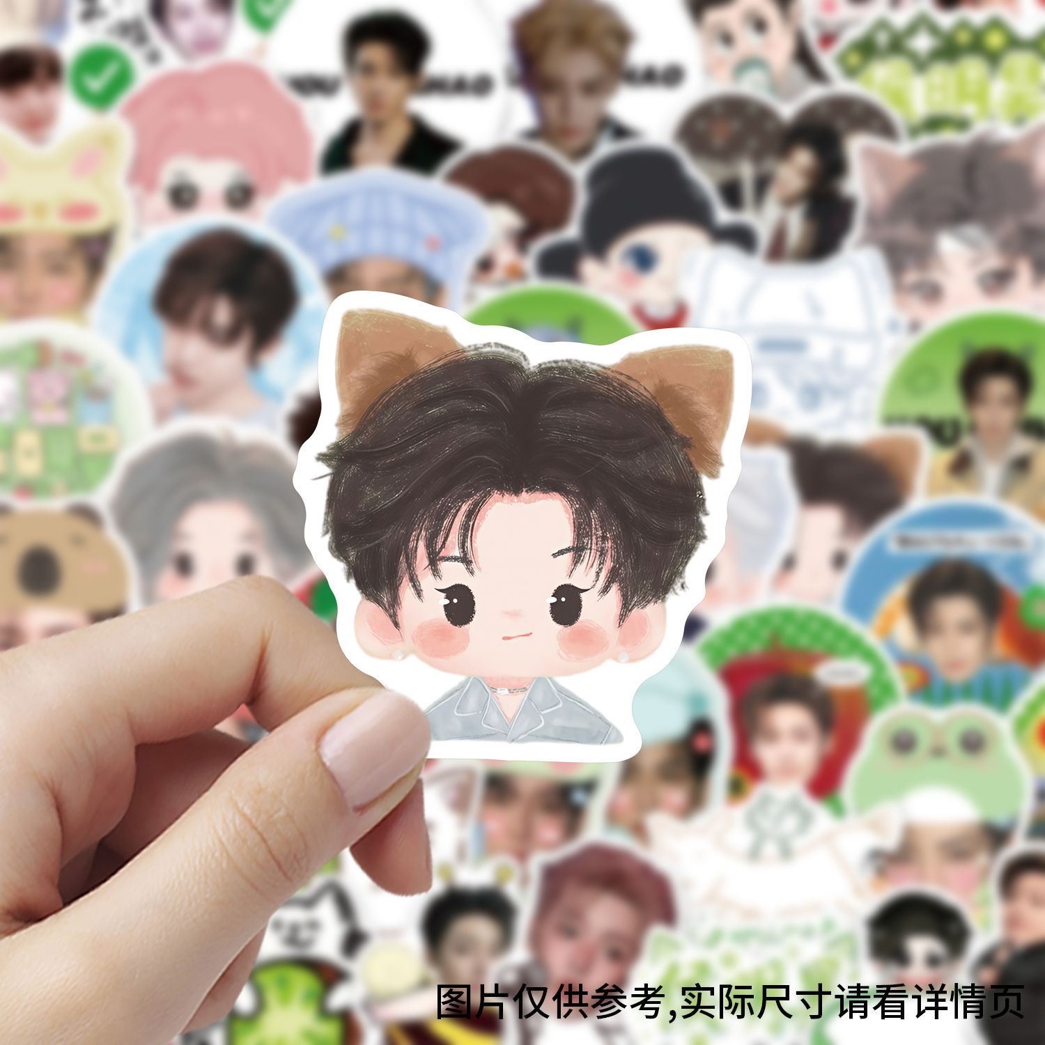 180 pegatinas de los personaje - Anime Cosplay Merchandise reseña y precio