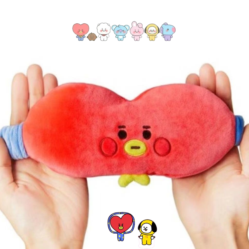 Antifaz de peluche BT21 con di - Anime Cosplay Merchandise reseña y precio