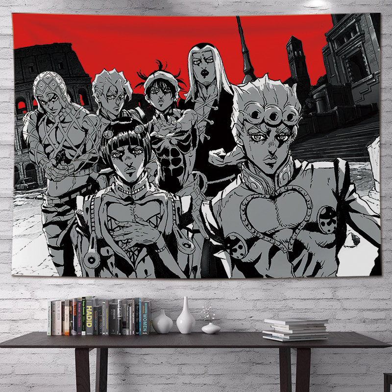 Nuevo tapiz de anime Jotaro, d - Wall Scroll Tapestry reseña y precio