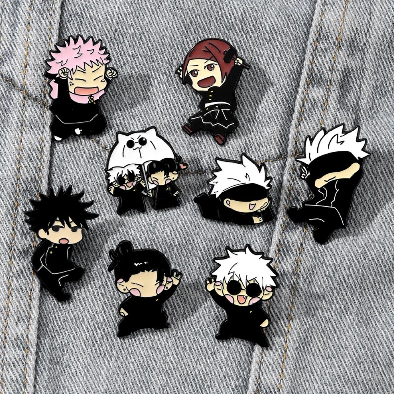 Juego de 8 pines esmaltados de - Enamel Pin Set reseña y precio