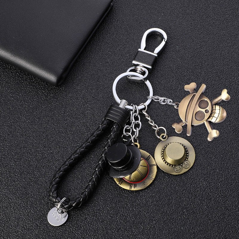 Llavero metálico creativo de O - Luffy Anime Merchandise reseña y precio