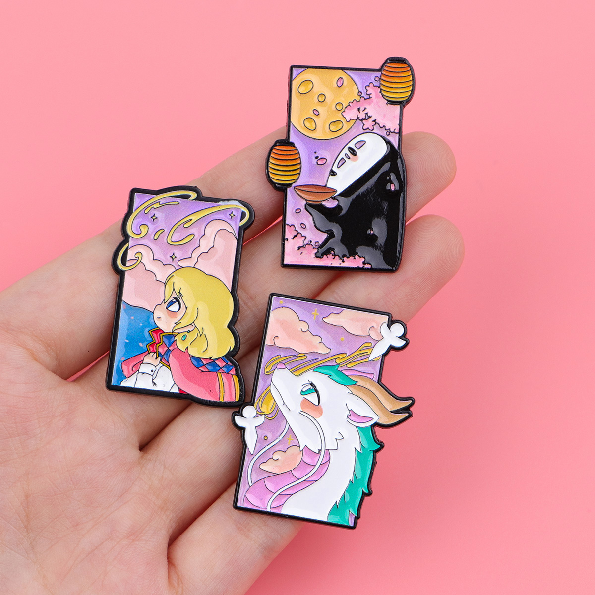 Pin de esmalte de la serie de  - Enamel Pin Set reseña y precio