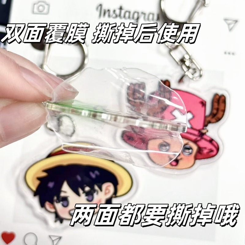 LLavero acrílico de mercancía  - Luffy Anime Merchandise reseña y precio