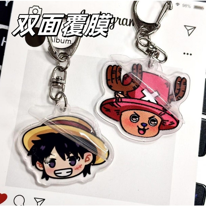 LLavero acrílico de mercancía  - Luffy Anime Merchandise reseña y precio