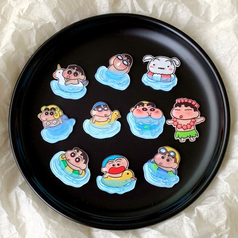 Parche Acrílico de Crayon Shin - Anime Merchandise Mugs reseña y precio